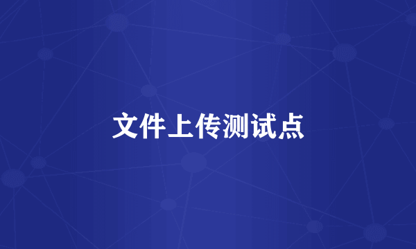 文件上传测试点