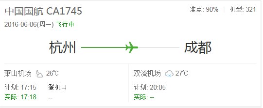 CA1745航班在成都第几航站楼