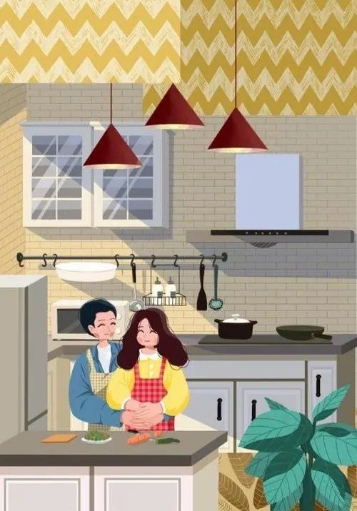 和伴侣一起做菜是什么体验?