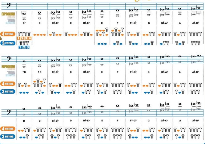 圆号的指法是怎样的？