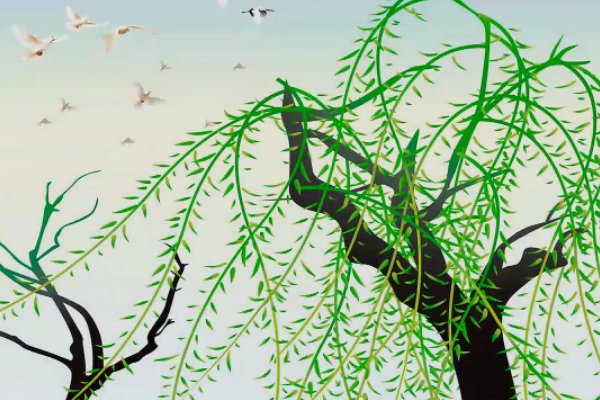 不知细叶谁裁出二月春风似剪刀的意思