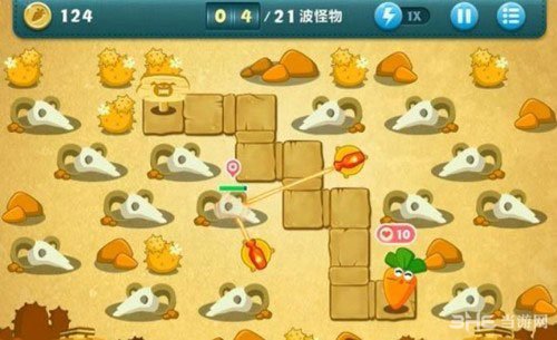 保卫萝卜42关怎么过