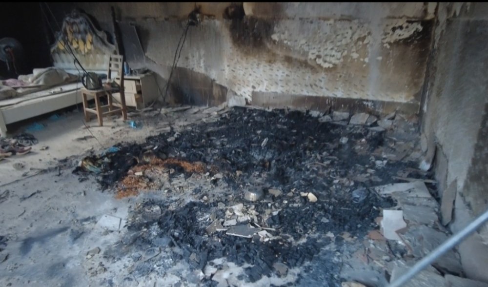 burn down是什么意思