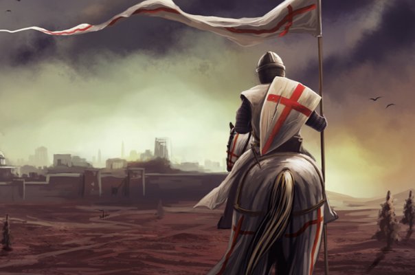 以神的旨意为号,十字军最强精锐,圣殿骑士团战斗力如何?