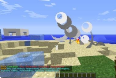 我的世界怎么用命令方块做一个能发射凋零火球的弓