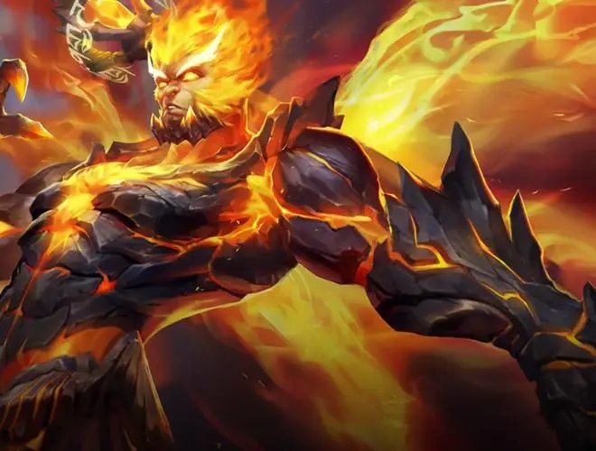 孙悟空地狱火怎么画