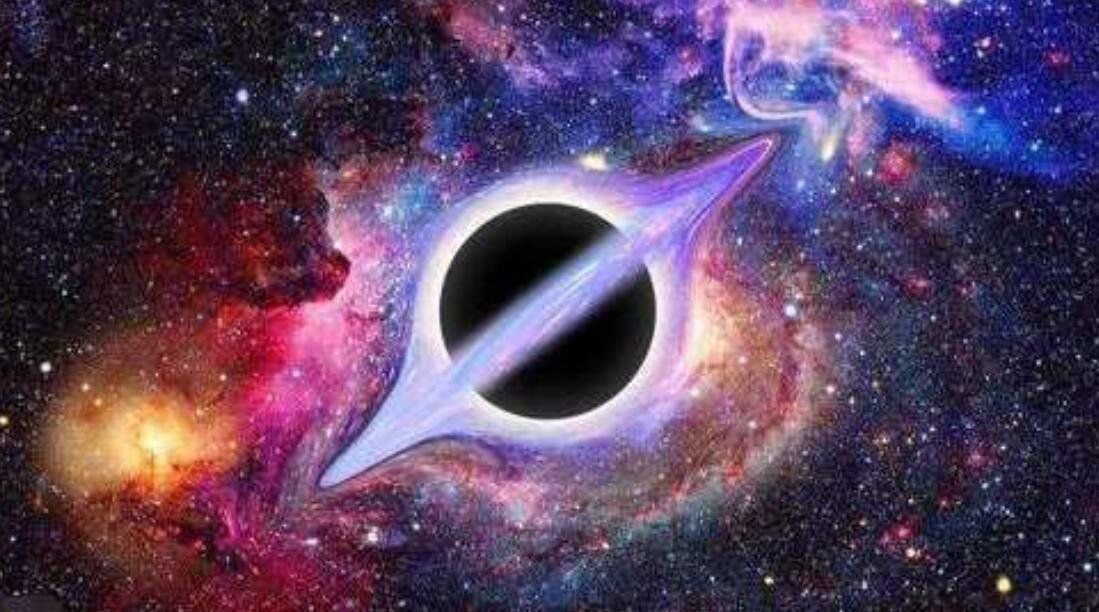 黑洞是什么东西里面有什么 二名宇航员被吸入黑洞的图片