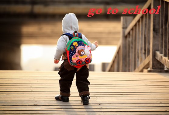 attend school和go school有什么区别