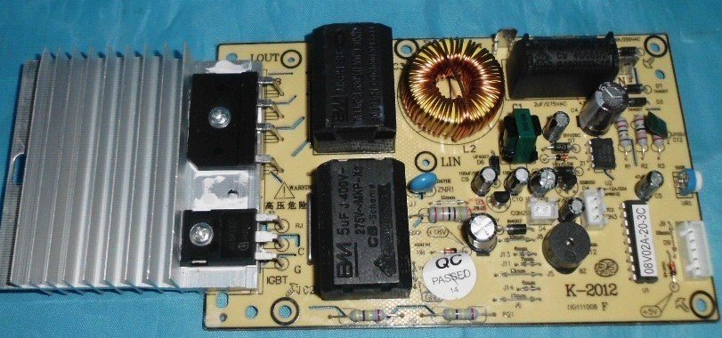 奇声SC20-B11电磁炉上显示E1怎么办?