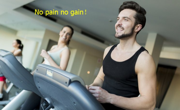no pain no gain什么意思？