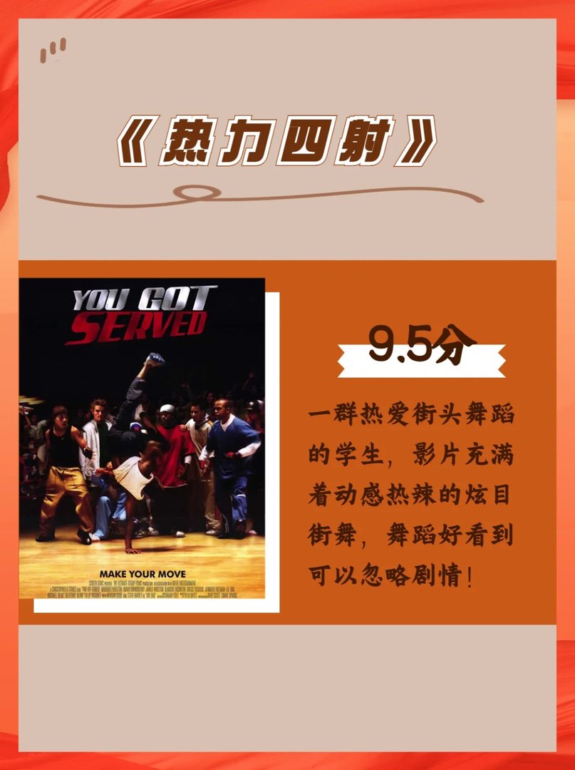 街舞人必看的六部电影最后一部你肯定看过