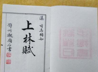 给喜欢的人抄上林赋是什么意思？