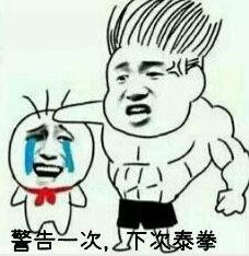 泰拳警告什么梗?