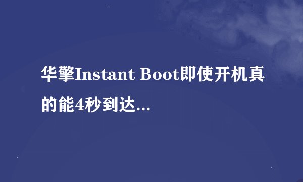 华擎Instant Boot即使开机真的能4秒到达桌面，但加载文件很慢，而且需要一直供电，那它算是一个