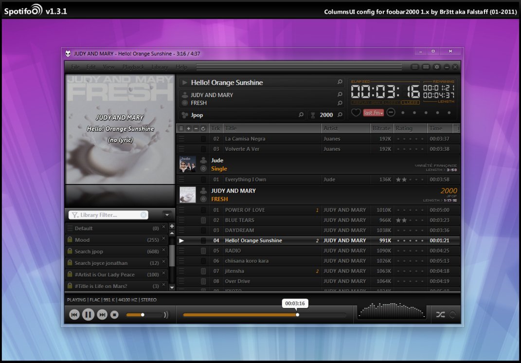 foobar2000官网怎么登不上啊？？求一个foobar2000美化版 增强版，最好版本新点的！谢谢
