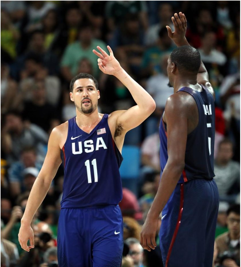 2016年奥运会篮球美国队都有谁？