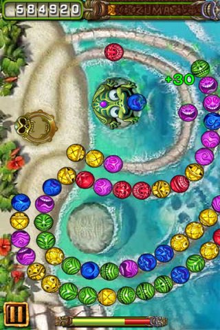 祖玛闪电战的游戏玩法