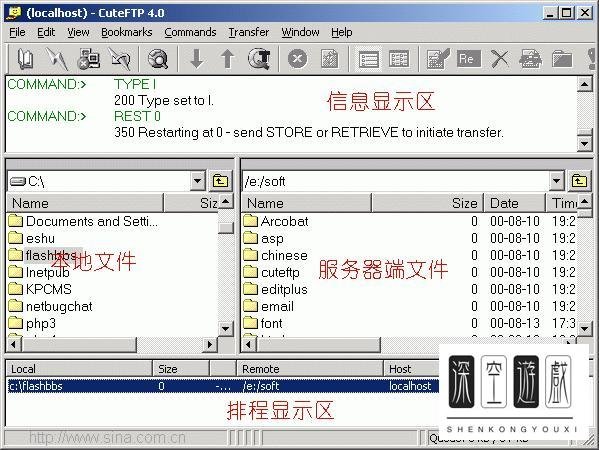 CuteFTP多线程FTP上传下载工具功能详细介绍