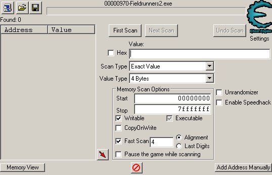 cheat engine 6.2修改器如何修改 坚守阵地2PC版?? 求完整过程 最好有截图 谢谢啦~~