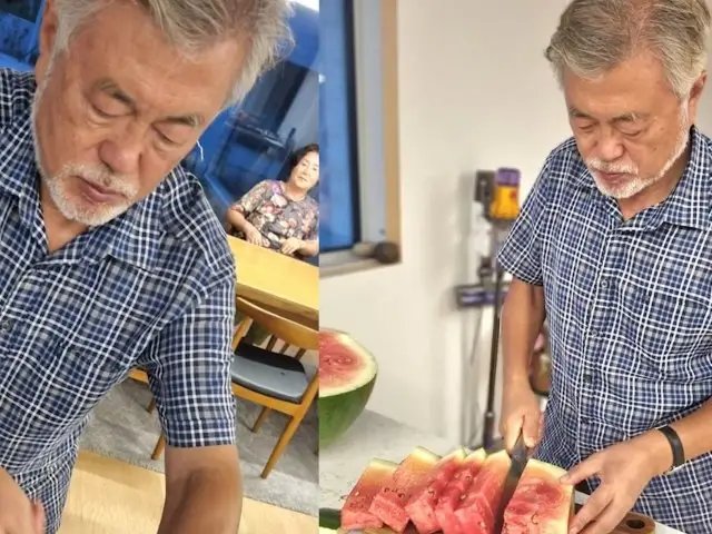 文在寅切的西瓜被吐槽没熟，韩媒：是韩国特产！这是什么品种？