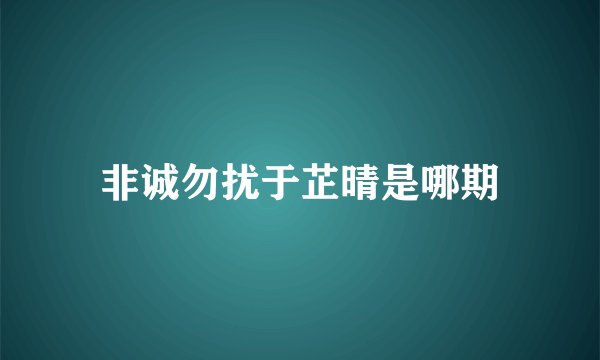 非诚勿扰于芷晴是哪期