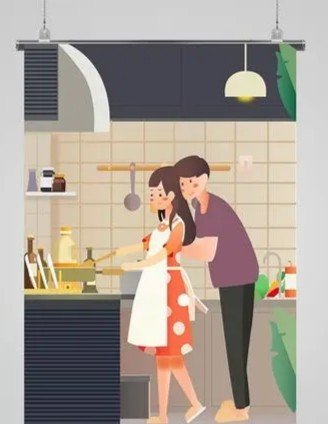 和伴侣一起做菜是什么体验？