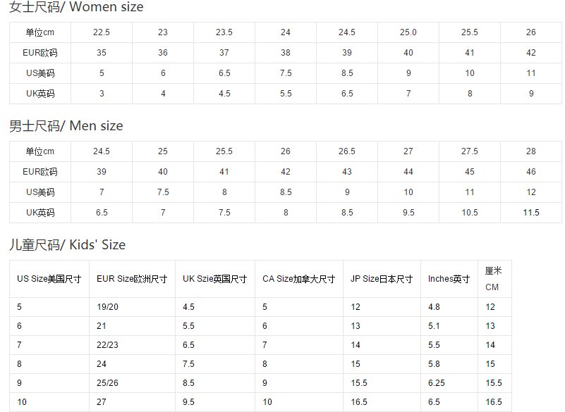US 5码是中国码的多少码