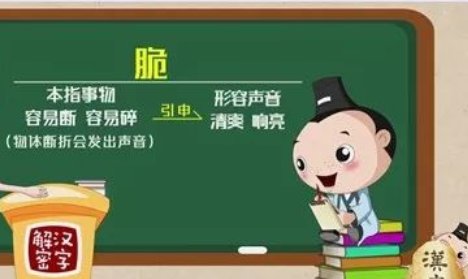 脆的部首和组词