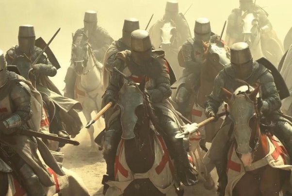 以神的旨意为号,十字军最强精锐,圣殿骑士团战斗力如何?