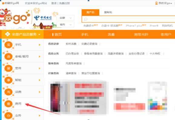 怎么查询中国电信的固定电话的话费情况?