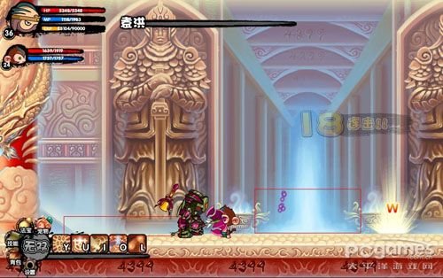 造梦西游3袁洪爆嗜魔杖的易爆点在哪