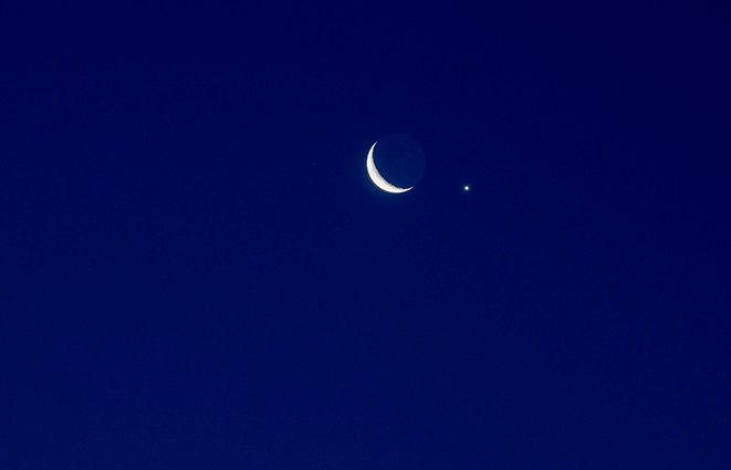 金星伴月天象预兆着什么