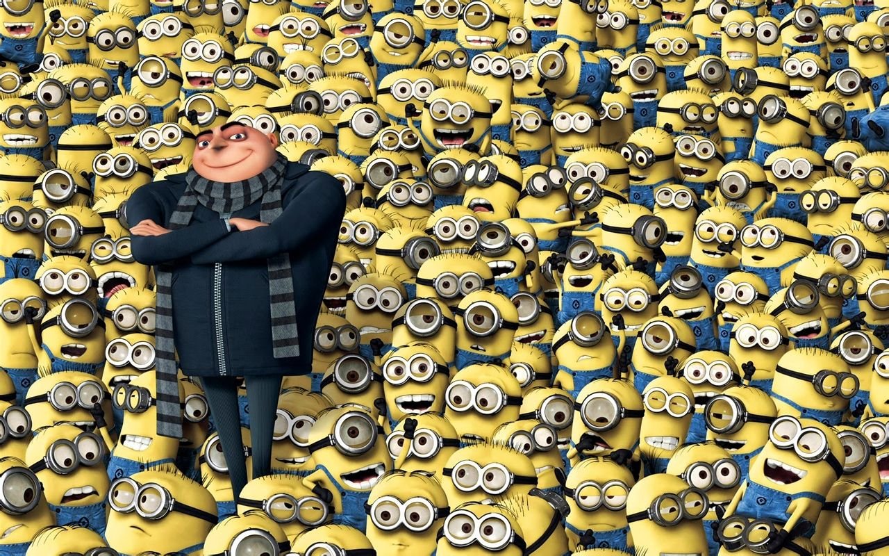 求卑鄙的我 小黄人壁纸