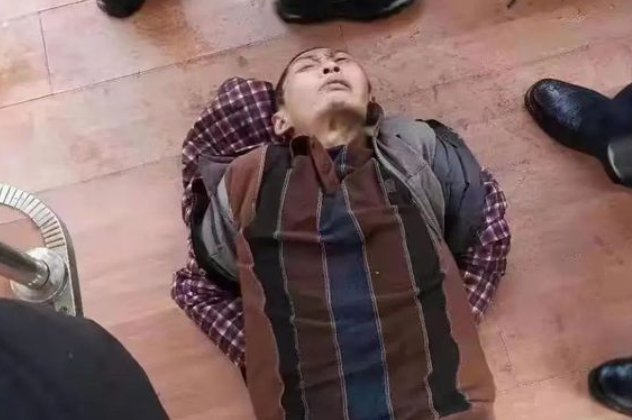 越狱犯朱贤健被抓的时候是什么反应?