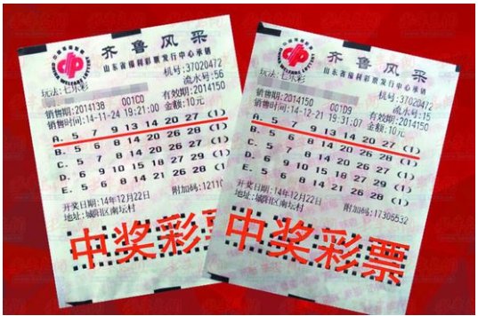 黑龙江一彩民机选彩票中了1亿元，机选中奖的几率有多高？