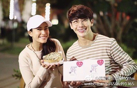 泰国男明星push女朋友