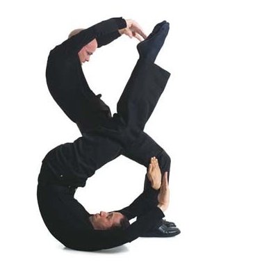 怎样用身体摆出数字０－９的造型？