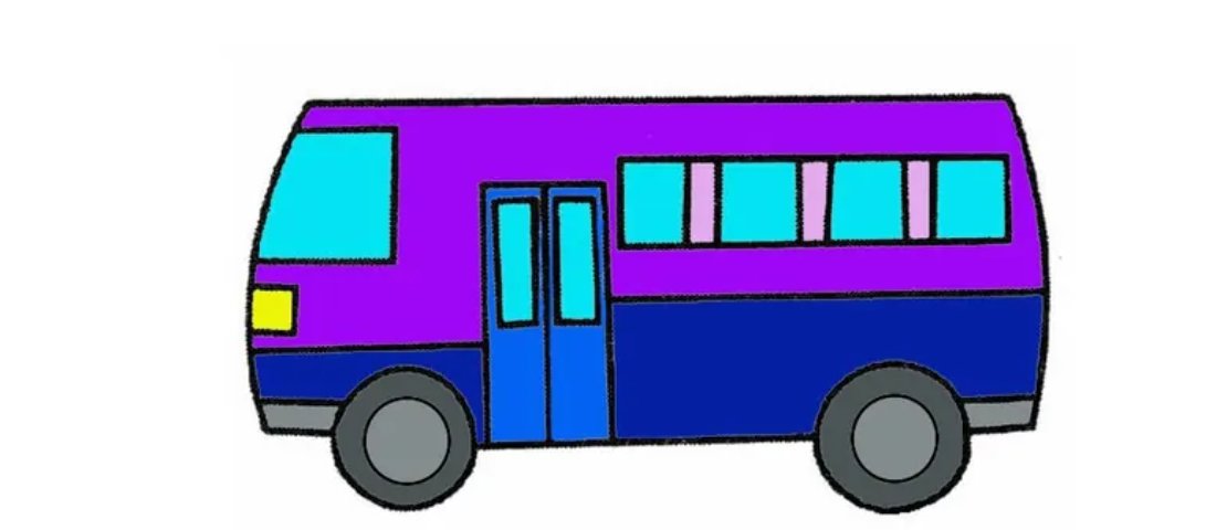 乐可本可公交车怎么画