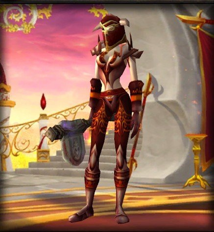 求一款dk的红色系幻化套