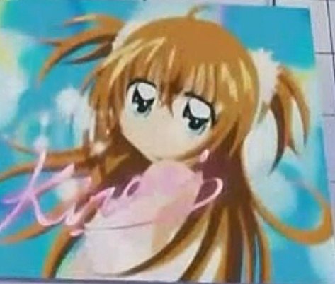 星梦天使，偶像宣言，月岛希良梨第一次代言蛋糕的回眸图片，求图，求高清