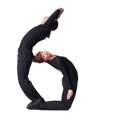 怎样用身体摆出数字０－９的造型？