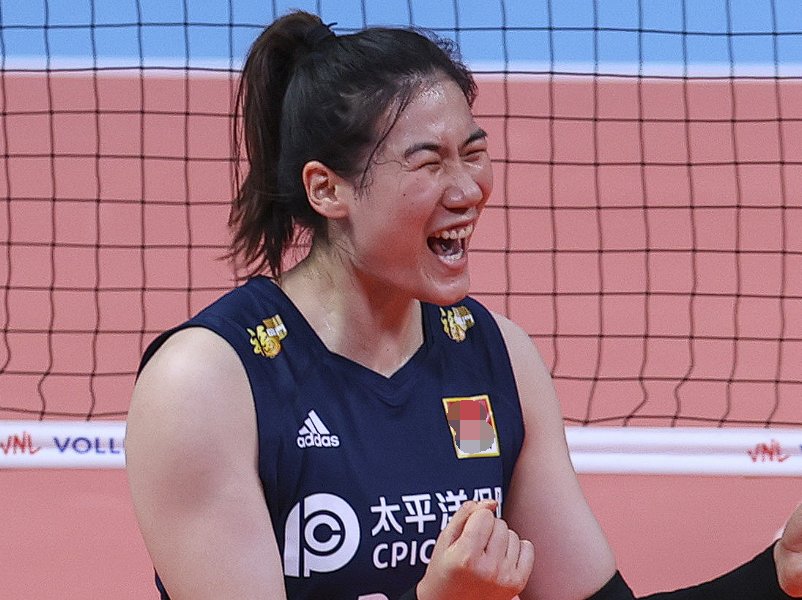 中国女排队员身高