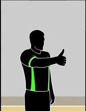 篮球比赛双方犯规的裁判手势什么？