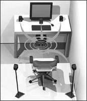 2.1音响怎么摆放