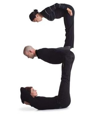 怎样用身体摆出数字０－９的造型？