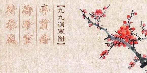 民间有绘涂九九消寒图 从冬至算起 一共过了多少天