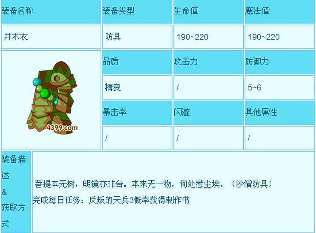 4399小游戏里面造梦西游3 银弹金弓和 井木衣 那里有爆？