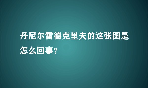 丹尼尔雷德克里夫的这张图是怎么回事？