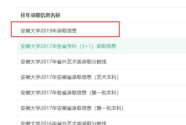 如何查询高校录取分数线