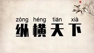 纵横天下什么意思